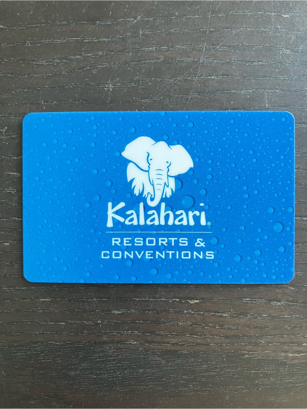 Kalahari Resort Blue Gift Card ($100 Value — Approx. $70-75 Remaining)
